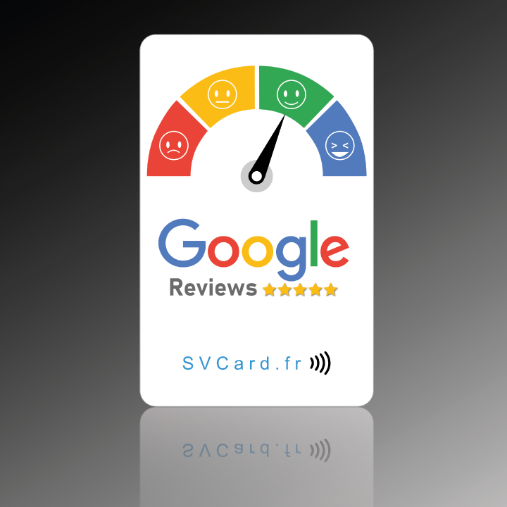 Carte de visite NFC SVCard avis Google