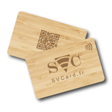 SVCard in Wood