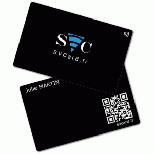 SVCard PVC Noir